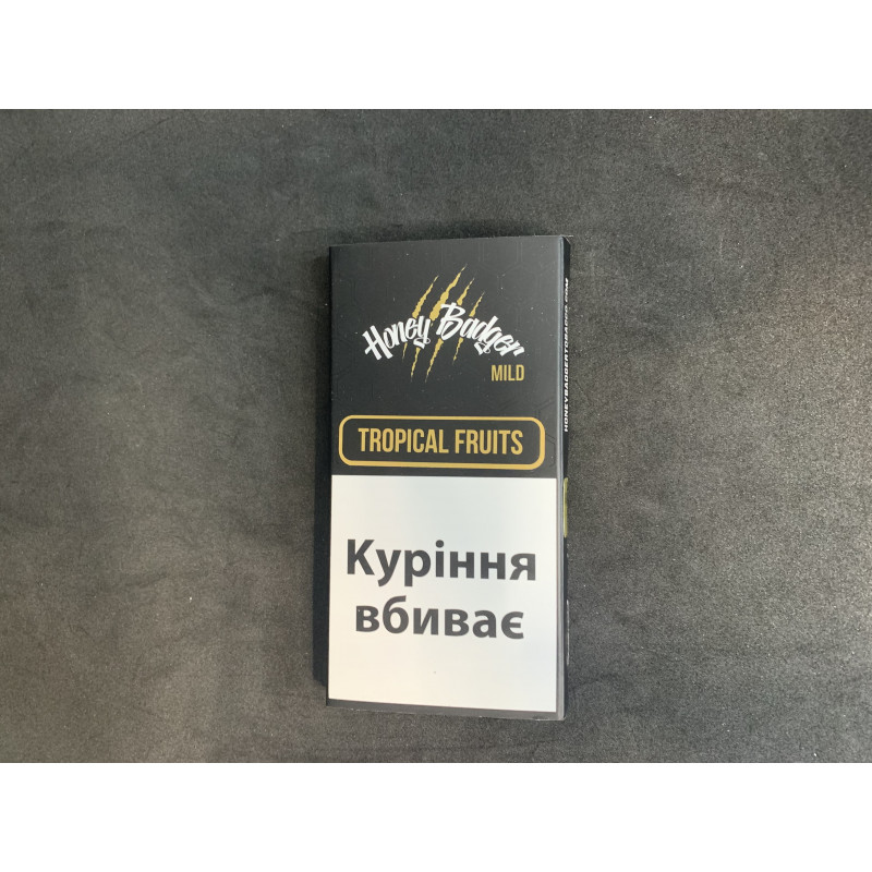 ТАБАК HONEY BADGER MILD ТРОПИЧЕСКИЕ ФРУКТЫ 40 ГР