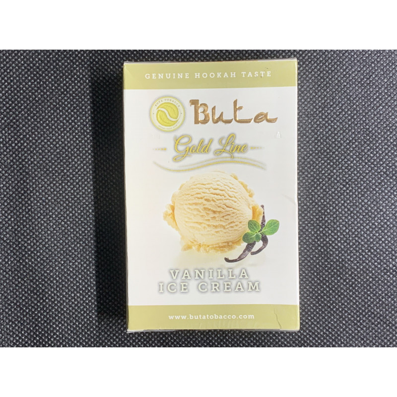 ТАБАК BUTA GOLD LINE VANILLA ICE CREAM (ВАНИЛЬНОЕ МОРОЖЕННОЕ)