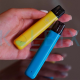 МНОГОРАЗОВЫЙ ELF BAR RF350 POD STARTER KIT 350MAH В ЗЕЛЕНОМ ЦВЕТЕ