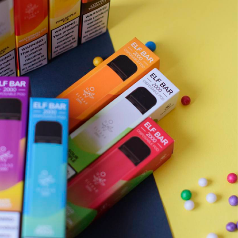 ELF BAR 2000 COFFEE TOBACCO (КОФЕ ТАБАК)