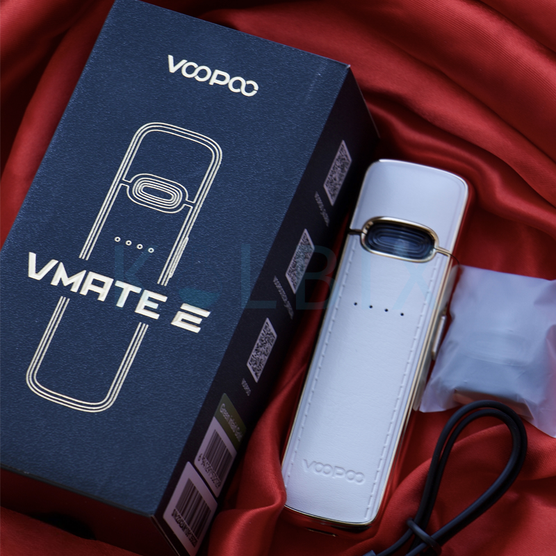 Pod-система VooPoo VMATE E в красно-золотом цвете