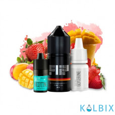 Набор для самозамеса Flip Salt 30 мл 50 мг со вкусом клубники и манго