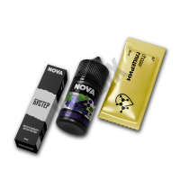 Набір для самозамісу Nova 30 мл — Чорна смородина та виноград (Blackcurrant Grape)