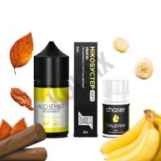Набір для самозамісу Alchemist 30 мл — зі смаком бананової сигари (Cubananna)