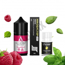 Набір для самозамісу Alchemist 30 мл — зі смаком малини та базиліку (Rasp Basil)