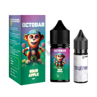 Набір для самозамісу Octobar NFT 30 мл — зі смаком кислого зеленого яблука (Sour Apple)