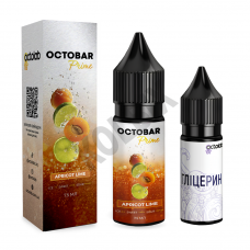 Набор для самозамеса Octobar Prime 15 мл — со вкусом абрикоса с лаймом (Apricot Lime)