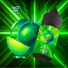 Набор для самозамеса WES AI Neon 30 мл — со вкусом зелёного манго (Green Mango)