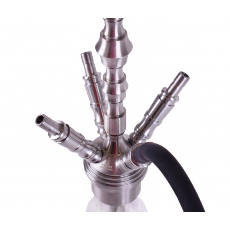 Кальян Kaya INOX 580 Clear BORO 4S