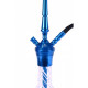 Кальян Kaya ELOX 630CE White Zebra Lance Cut Blue 2S
