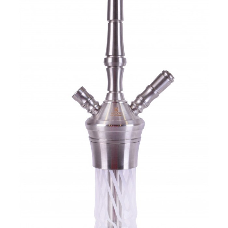 Кальян Kaya INOX 630CE White Zebra Stellar Cut 2S