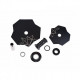 Кальян Embery Mini Mono - Flip Silver-Black
