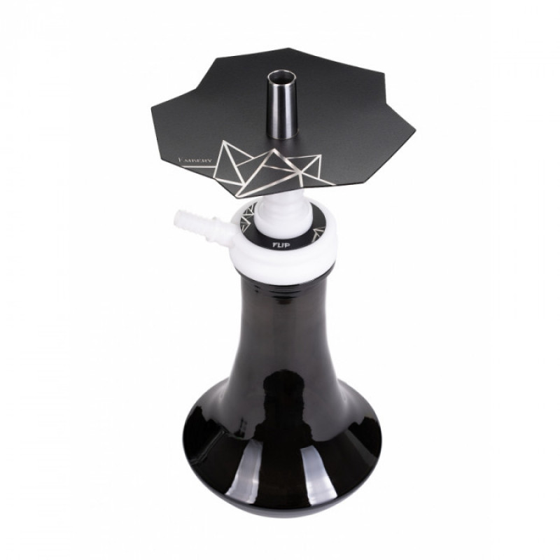 Кальян Embery Mini Mono - Flip White-Black