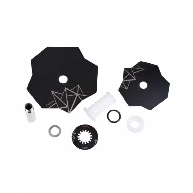 Кальян Embery Mini Mono - Flip White-Black