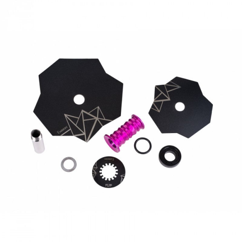 КАЛЬЯН EMBERY MINI MONO - FLIP PURPLE-BLACK