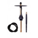КАЛЬЯН ALPHA HOOKAH MODEL S BLACK MATTE (ШАХТА)