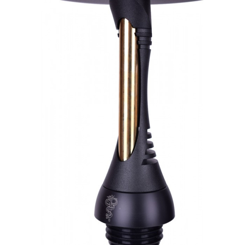 КАЛЬЯН ALPHA HOOKAH MODEL S BLACK MATTE (ШАХТА)