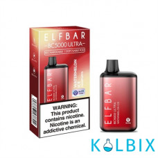 Одноразовый Elf Bar BC5000 Ultra 650 мАч 5% на 5000 затяжек со вкусом арбуза со льдом