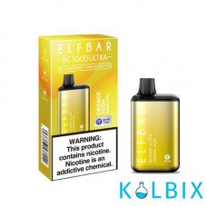 Одноразовый Elf Bar BC5000 Ultra 650 мАч 5% на 5000 затяжек со вкусом апельсиновой газировки