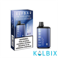 Одноразовый Elf Bar BC5000 Ultra 650 мАч 5% на 5000 затяжек со вкусом голубой малины со льдом