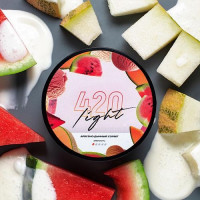 ТАБАК 420 LIGHT АРБУЗНО ДЫННЫЙ СОРБЕТ 100 ГР