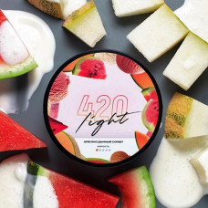 ТАБАК 420 LIGHT АРБУЗНО ДЫННЫЙ СОРБЕТ 100 ГР