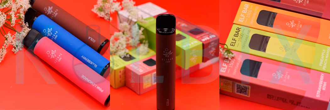 ОДНОРАЗОВЫЙ POD ELF BAR 1500 DISPOSABLE DEVICE 850MAH 5% НА 1500 ЗАТЯЖЕК