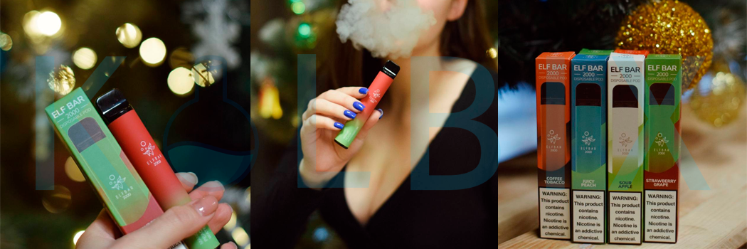 ОДНОРАЗОВЫЙ POD ELF BAR 2000 DISPOSABLE 1200 MAH 5% НА 2000 ЗАТЯЖЕК