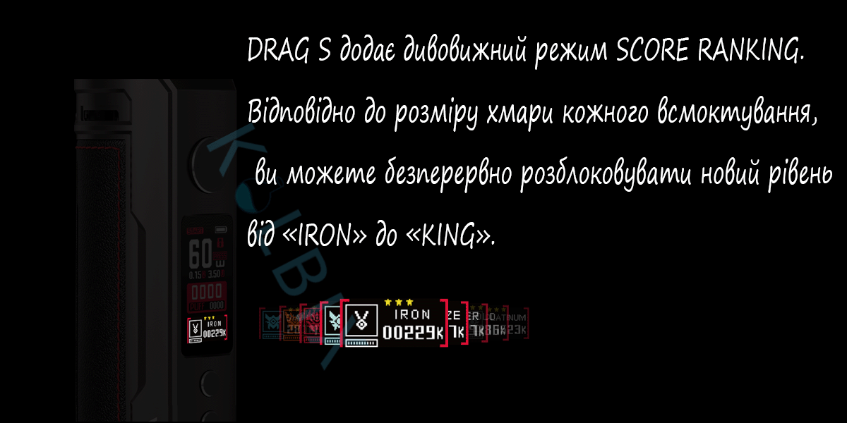 Voopoo Drag S Pod Mod Kit рейтинг курильщика
