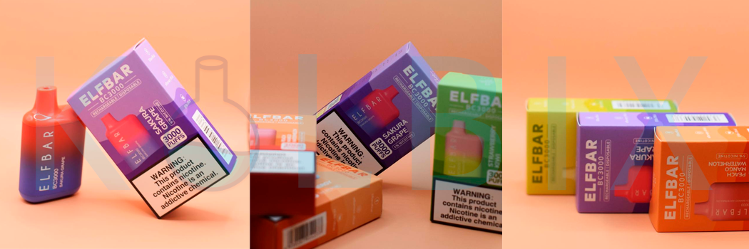ОДНОРАЗОВЫЙ POD ELF BAR BC3000 DISPOSABLE DEVICE 650MAH 5% НА 3000 ЗАТЯЖЕК